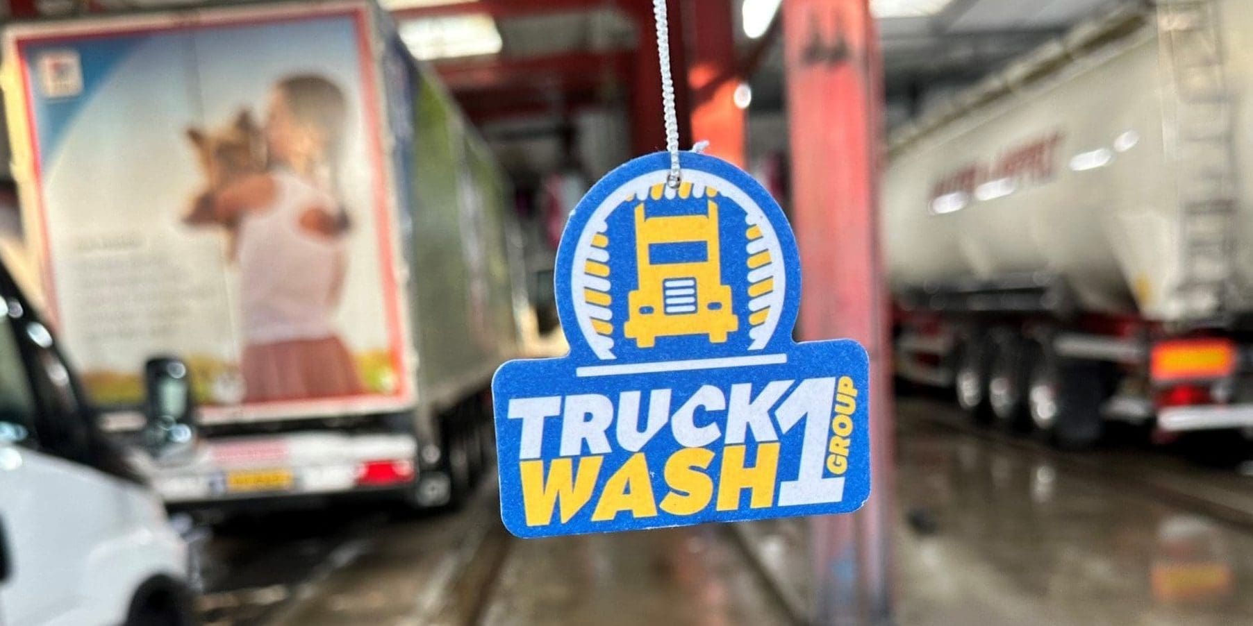 truck shop geurhanger